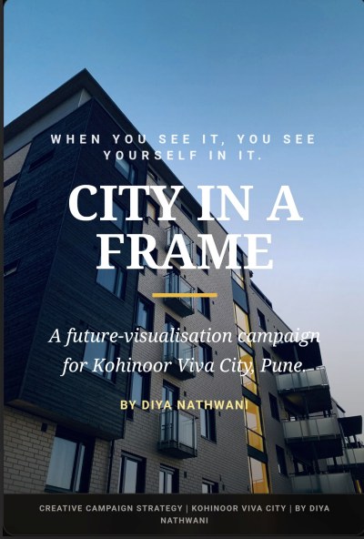 City In A Frame campaign cover